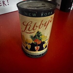 Vintage 1939 World’s Fair Souvenir Bank Libby’s Treasure Ship Tin